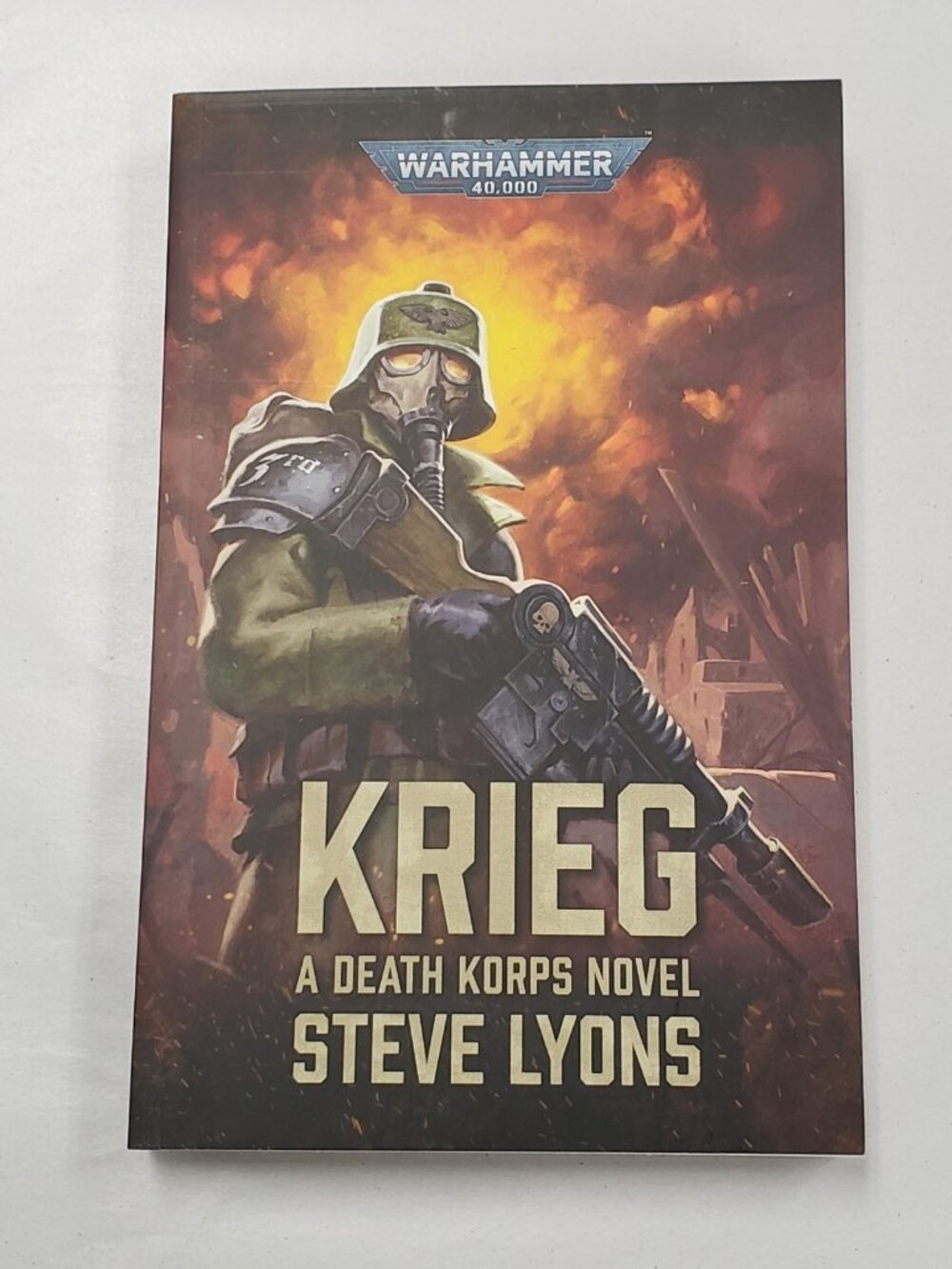 Krieg A Death Korps Novel by Steve Lyons Warhammer 40k Black Library